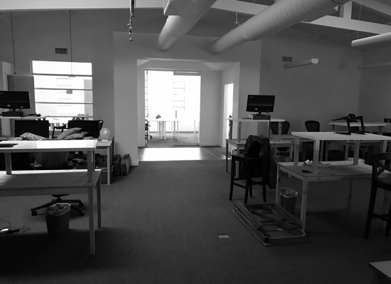 Last days at Scripted office