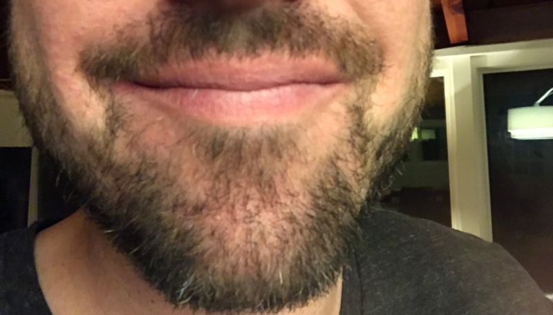 Beard growth pledge