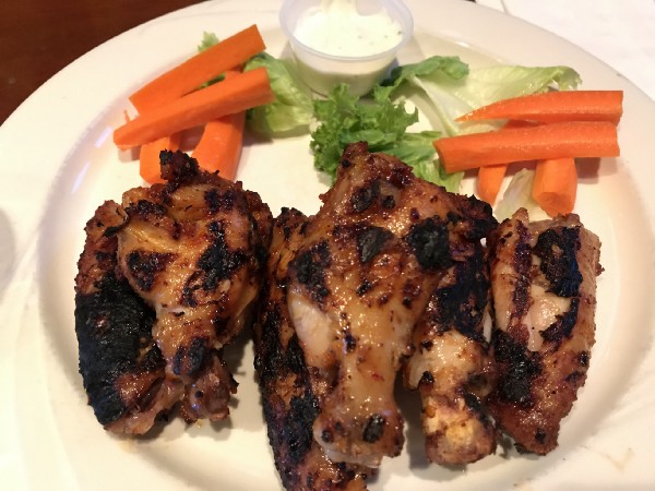 Ted's famous chicken wings