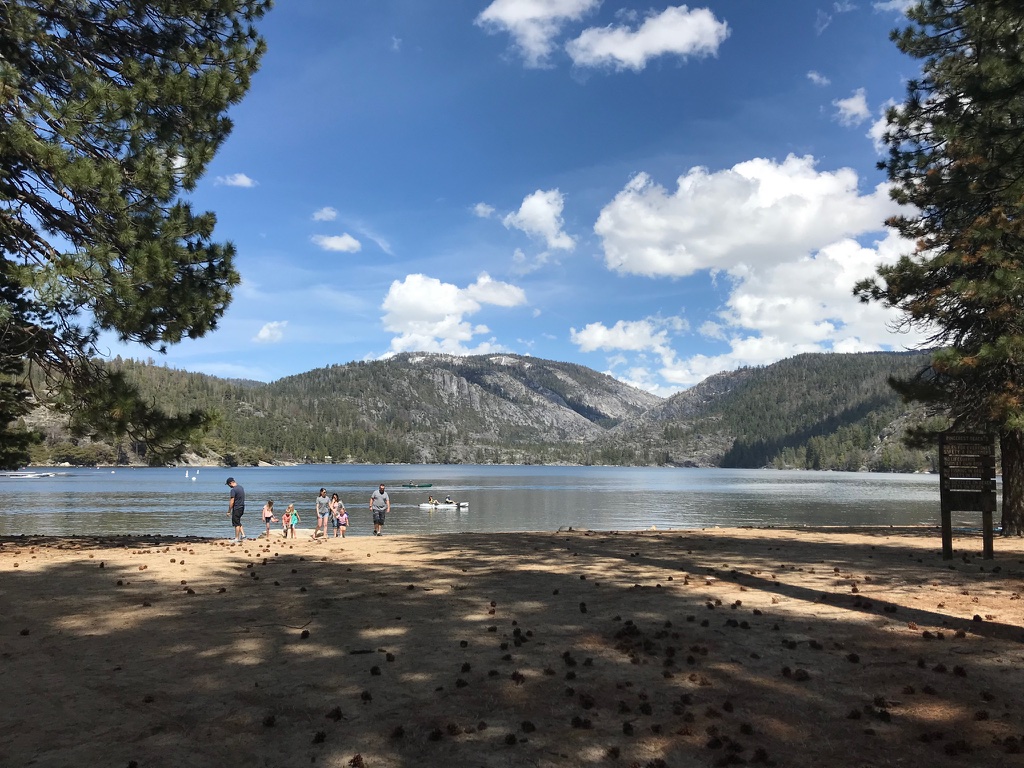 Pinecrest Lake cabin view