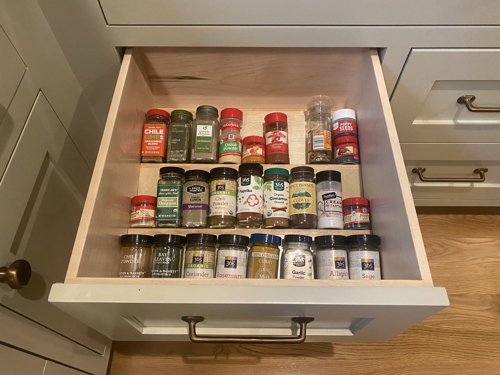 Kitchen drawer organizer - utensil insert