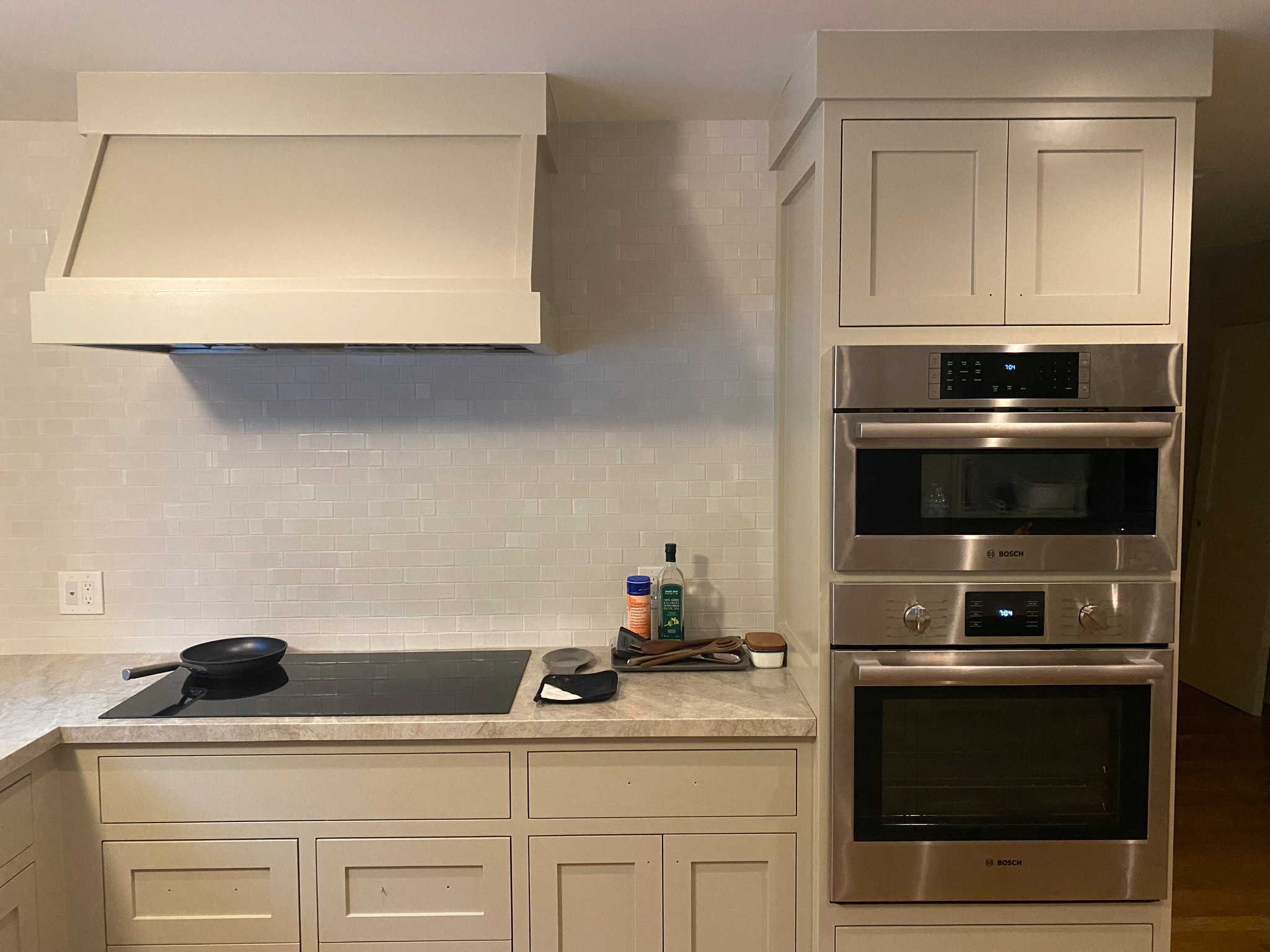 Kitchen nearing completion - final touches