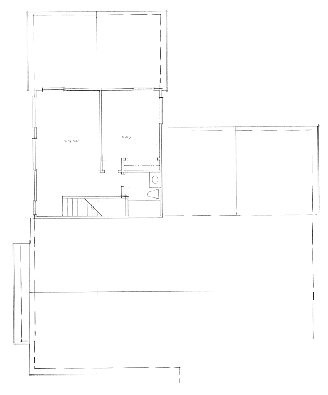 Final floor plan - upstairs