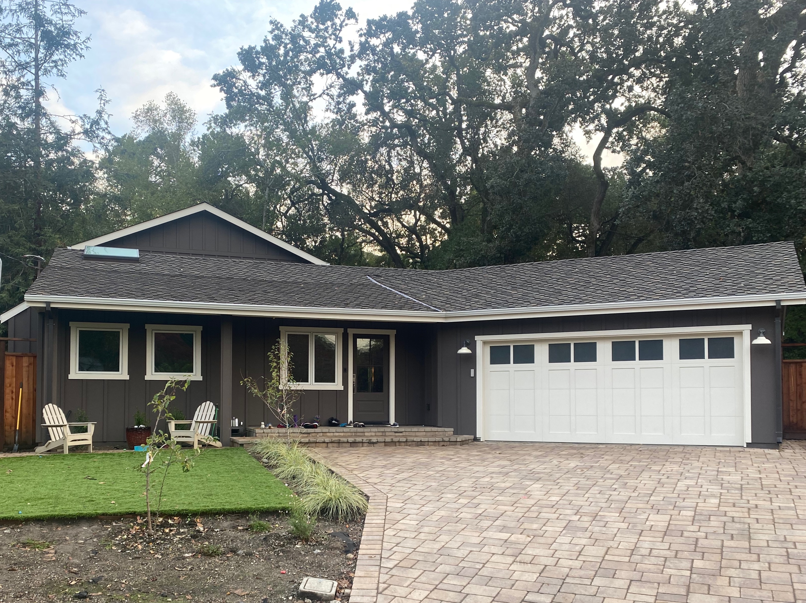 Home exterior after renovation