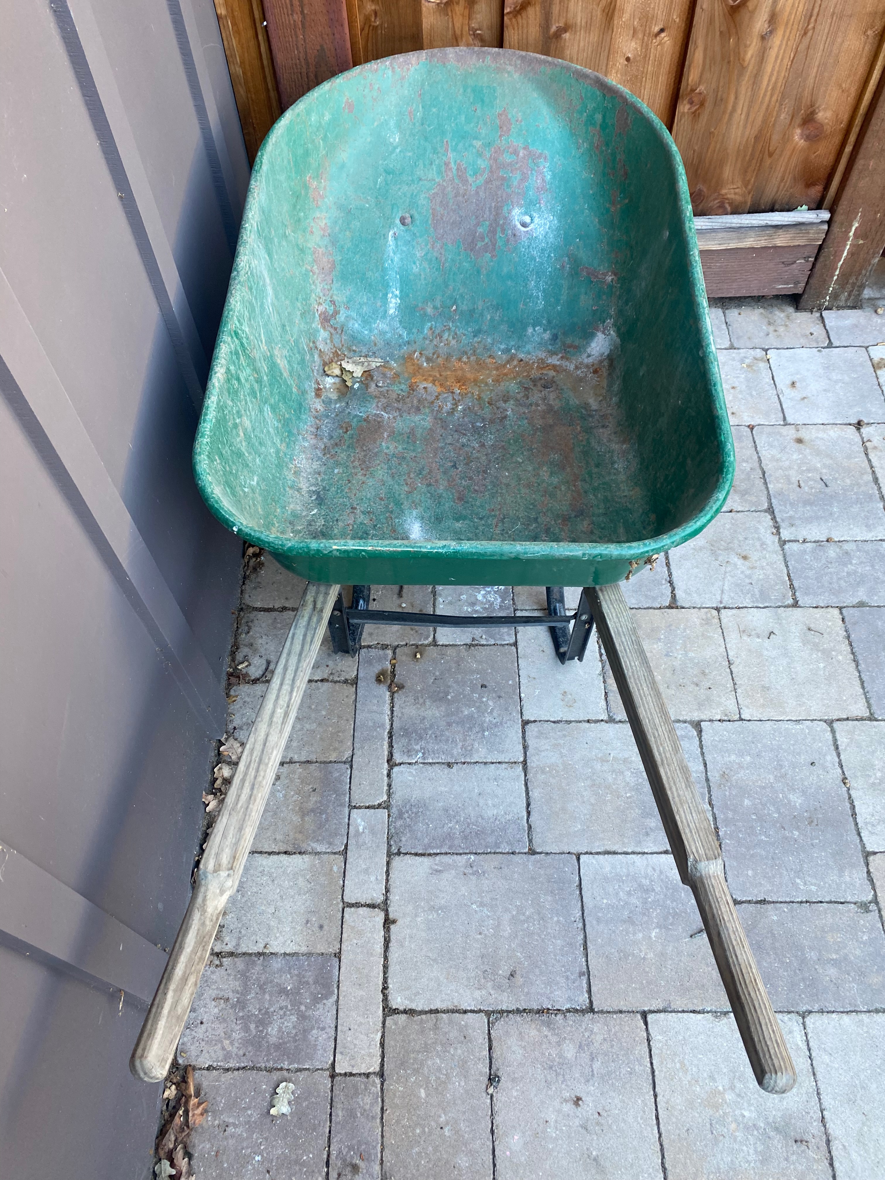 Faithful wheelbarrow